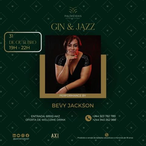 Gin e Jazz com Bevy Jackson