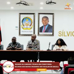 Navio com 3124 visitantes, vai atracar em Angola