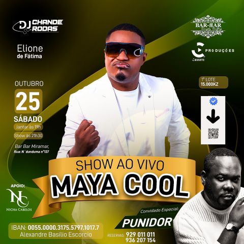 SHOW AO VIVO COM MAYA COOL!
