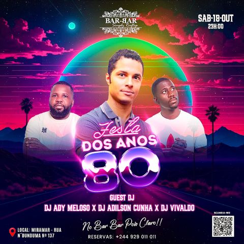 FESTA DOS ANOS 80