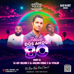 FESTA DOS ANOS 80