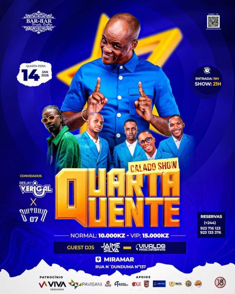 Quarta Quente com Calado Show